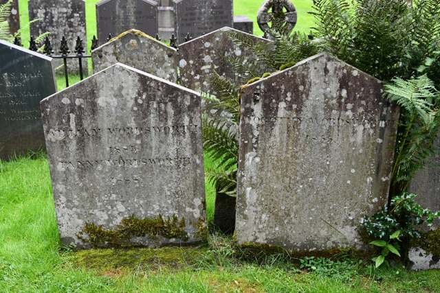 Grasmere, St. Oswald's Churchyard: Two... © Michael Garlick Cc-by-sa/2. ...