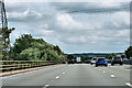 TQ3799 : London Orbital Motorway (M25) near Waltham Abbey by David Dixon