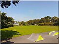 Abersoch skatepark and playground