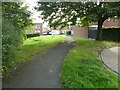 Path between Rydal Drive and Ennerdale Drive