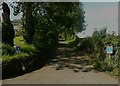 Back Lane at the B6160.Burnsall