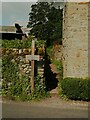 Start of the footpath to Thorpe, Burnsall