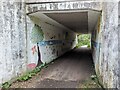 Underpass beneath the A49