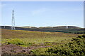 NH7325 : Pylon and wind farm, Glen Kyllachy by Mike Pennington