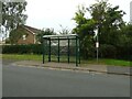 Bus stop on Gainsborough Drive