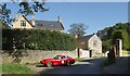 Red Car in Kiddington