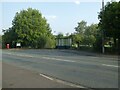 Bus stop on The Parkway