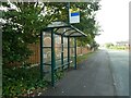 Bus stop on The Parkway