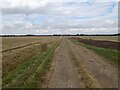 Track towards Dunholme