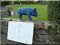 SH4938 : Blue Pig by Gerald England
