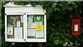 Noticeboard and postbox, Plush