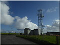 Communications mast at Nether Fiold, Westray