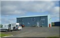 Factory, shop and chippy at Broughton, Westray