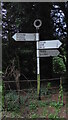 Direction Sign – Signpost on Broom House Lane in Egton Bridge