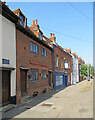 Canterbury: old red brick, Wincheap