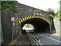 Low bridge over Northampton Road (A6013)