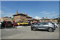 Car park at Leeming Bar station