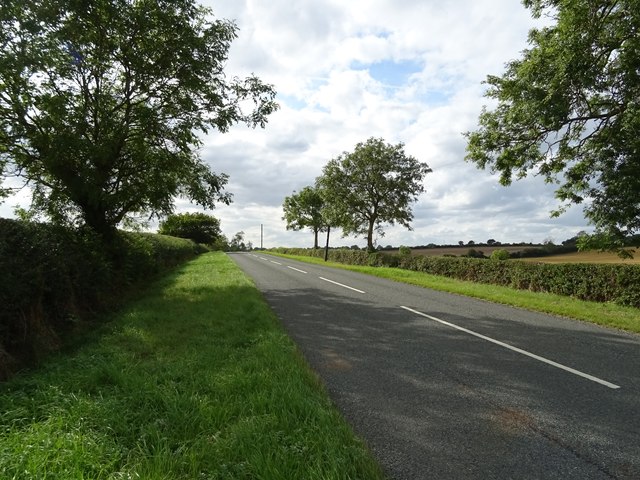 Kibworth Road towards Kibworth Harcourt © JThomas :: Geograph Britain ...