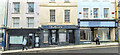 Three empty shops, Haverfordwest High Street