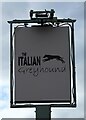 Sign for the Italian Greyhound, Great Glen