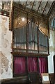 TF3767 : Organ Façade, Holy Trinity Church, Raithby by Spilsby by Julian P Guffogg