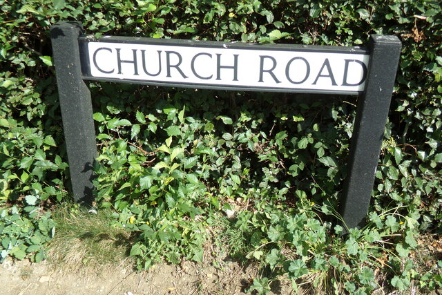 Church Road sign © Geographer cc-by-sa/2.0 :: Geograph Britain and Ireland