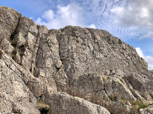 Close up of pyroclastic rock © Mick Garratt :: Geograph Britain and Ireland