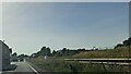 SP6377 : A14 westbound, south of Welford by Christopher Hilton