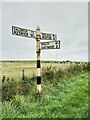 Direction Sign – Signpost southeast of Westward