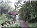 View south towards Cherry Garden Lane overbridge