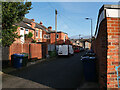 An alley running from Third Avenue to Seventh Avenue, Heaton, Newcastle