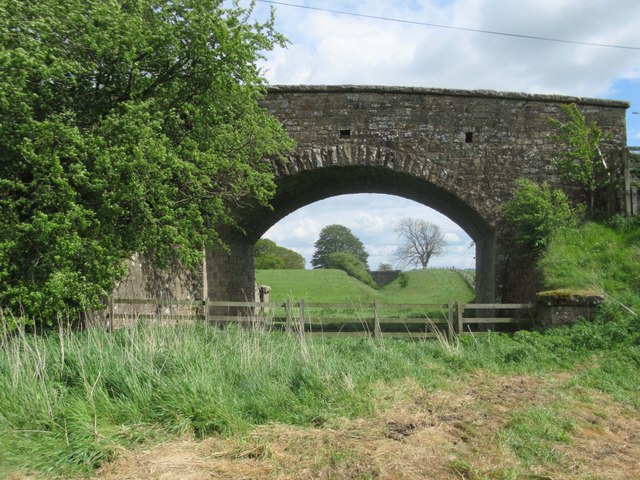 Farm Track Railway Bridge © Les Hull :: Geograph Britain and Ireland