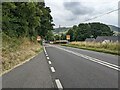 The A44 enters Llangurig