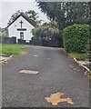 Access road to St Elli Parish Centre, Gilwern, Monmouthshire