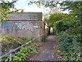 Path between Station Road and Catherine Road