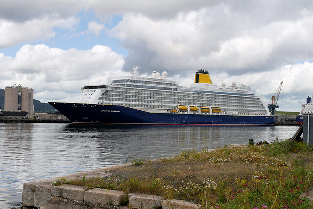 Cruise Liner at Stormont Wharf, Belfast © David Dixon cc-by-sa/2.0 ...