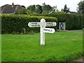 Fingerpost on Howl Lane