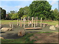 Parkour equipment, Lammas Park, Ealing