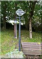 Direction Sign – Signpost on New Road in Scotton