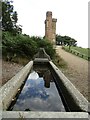 TQ1343 : Leith Hill - Water Trough by Colin Smith