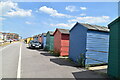 Beach huts