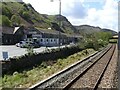 From a Chester-Holyhead train - logistics depot near Conway