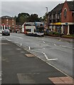 Double-decker bus, High Street, Stonehouse