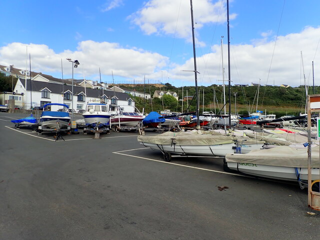 Yachts at Pembrokeshire Yacht Club © Eirian Evans :: Geograph Britain ...