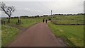 Walkers on Kirktonmoor Road