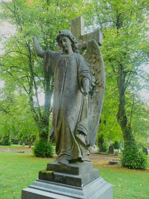 Angel in Sowerby Bridge Cemetery