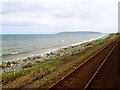 From a Chester-Holyhead train - Sea front railway at Dwygyfylchi