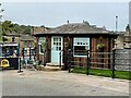 Coffee shop hut near to Glossop train station