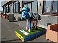 Shaun the Sheep outside the Rockwater Bar on the Western Esplanade, Hove