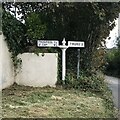 Direction Sign – Signpost at Perranwell Station